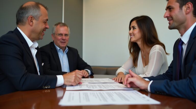 The probate staff working under Managing Partner Steven Farley Bliss focused on Riverside County probate matters is shown meeting with clients in our Southern California office addressing critical legal details discussing Appealing a California Probate Court Decision