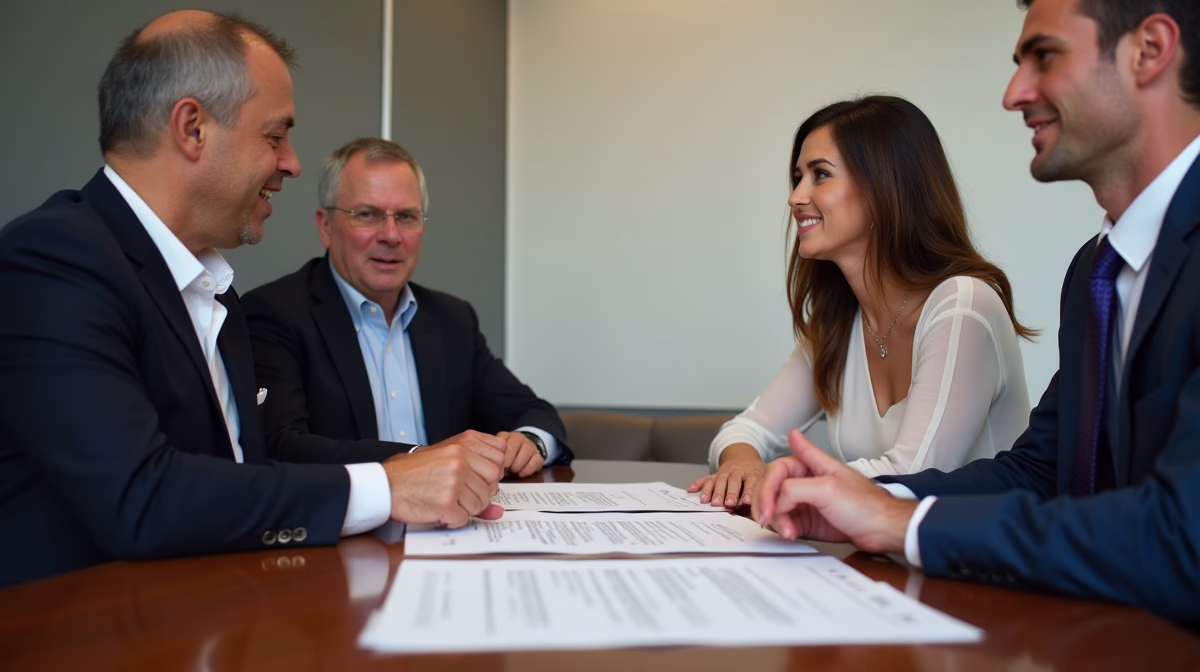 The probate staff working under Managing Partner Steven Farley Bliss focused on Riverside County probate matters is shown meeting with clients in our Southern California office addressing critical legal details discussing Appealing a California Probate Court Decision