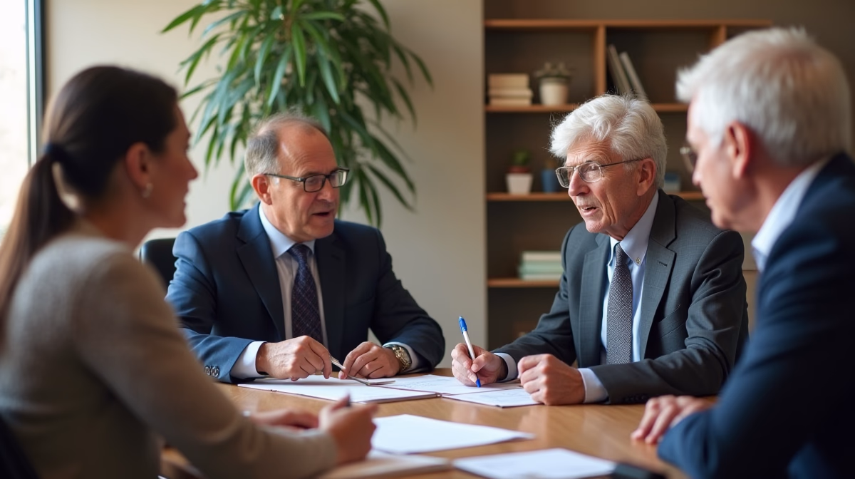 The probate staff working under Managing Partner Steven Farley Bliss focused on Riverside County probate matters is shown meeting with clients in our Southern California office addressing critical legal details discussing Are Last Illness Expenses Preferred Debts