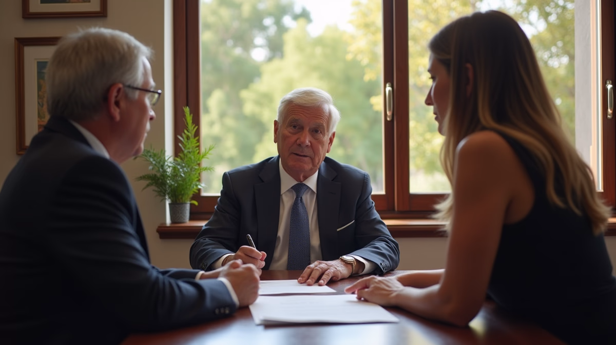 The probate staff working under Managing Partner Steven Farley Bliss focused on Riverside County probate matters is shown meeting with clients in our Southern California office addressing critical legal details discussing Are Transfer on Death Deeds Valid