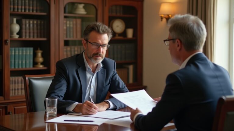 The dedicated trusts staff at The Law Firm of Steven F Bliss Esq focused on Riverside County trust matters meets with clients to manage the trust administration process to sign vital paperwork discussing Are Witnesses Required for California Trust Docs