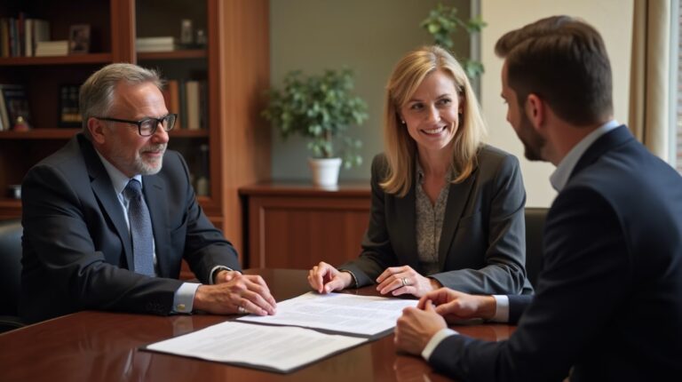 The probate staff working under Managing Partner Steven Farley Bliss focused on Riverside County probate matters is shown meeting with clients in our Southern California office addressing critical legal details discussing Assets Found After Estate Closes