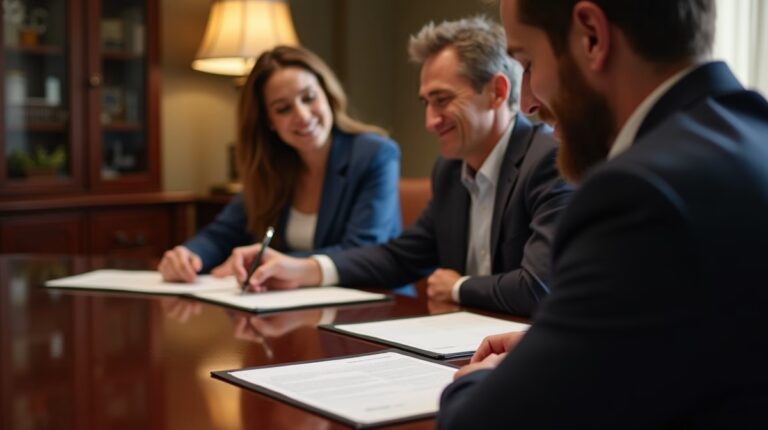 The probate staff working under Managing Partner Steven Farley Bliss focused on Riverside County probate matters is shown meeting with clients in our Southern California office addressing critical legal details discussing Average Probate Timeline in California