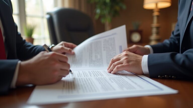 The probate staff working under Managing Partner Steven Farley Bliss focused on Riverside County probate matters is shown meeting with clients in our Southern California office addressing critical legal details discussing Beneficiary Dies Before Closing