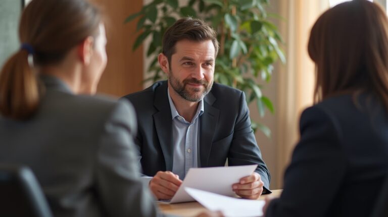 The dedicated trusts staff at The Law Firm of Steven F Bliss Esq focused on Riverside County trust matters meets with clients to manage the trust administration process to sign vital paperwork discussing Benefits for Families with MultiState Assets