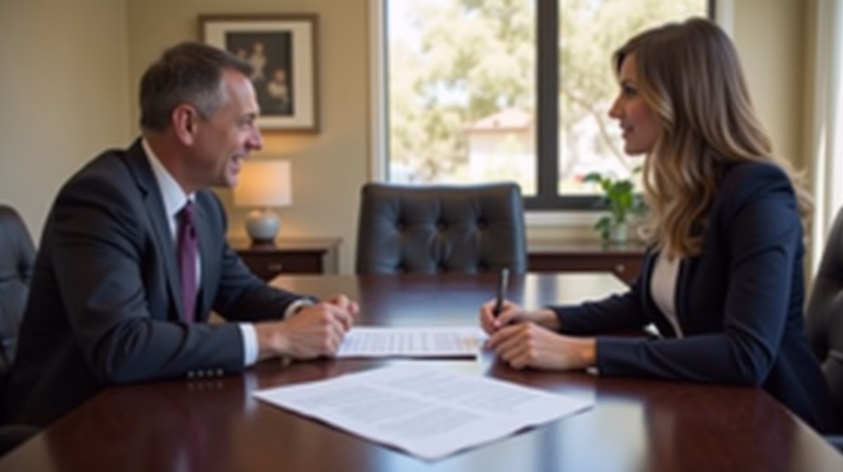 The dedicated trusts staff at The Law Firm of Steven F Bliss Esq focused on Riverside County trust matters meets with clients to manage the trust administration process to sign vital paperwork discussing Benefits for Temecula Small Businesses