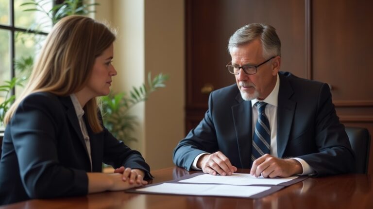 The probate staff working under Managing Partner Steven Farley Bliss focused on Riverside County probate matters is shown meeting with clients in our Southern California office addressing critical legal details discussing Calculating the Executors Fee