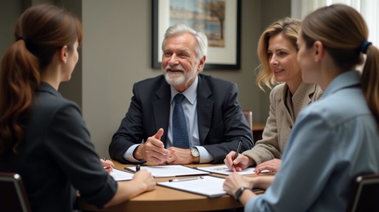 The probate staff working under Managing Partner Steven Farley Bliss focused on Riverside County probate matters is shown meeting with clients in our Southern California office addressing critical legal details discussing Can Beneficiaries Vote to Replace a Trustee