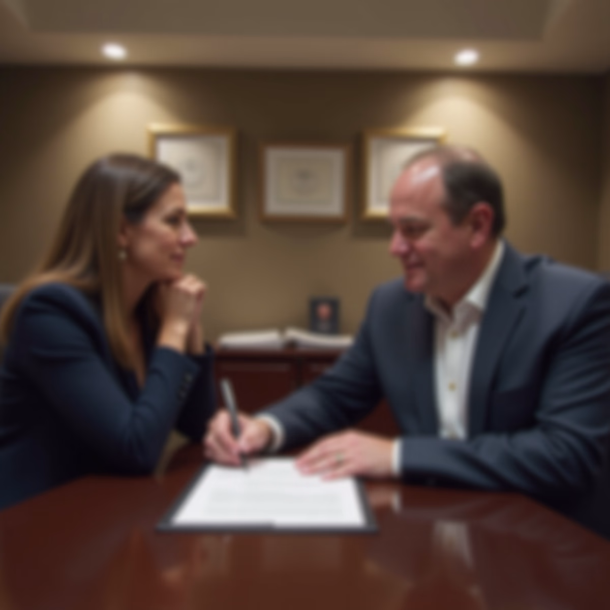 The probate staff working under Managing Partner Steven Farley Bliss focused on Riverside County probate matters is shown meeting with clients in our Southern California office addressing critical legal details discussing Can I Challenge a Gift to a Sibling After a Parents Death