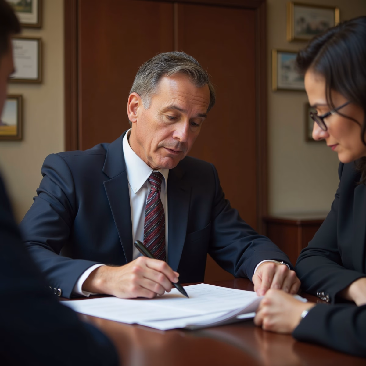 The dedicated trusts staff at The Law Firm of Steven F Bliss Esq focused on Riverside County trust matters meets with clients to manage the trust administration process to sign vital paperwork discussing Can I Deduct Contributions to a Trust Right Away