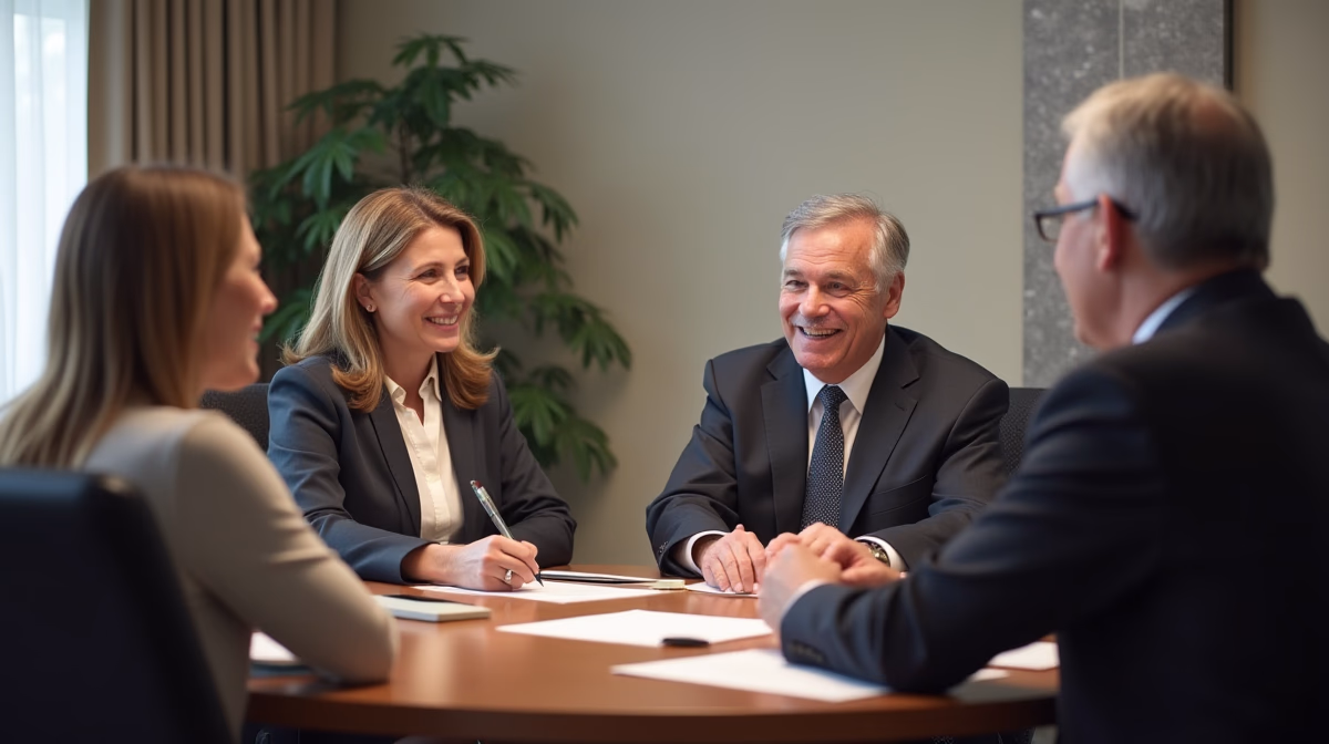 The probate staff working under Managing Partner Steven Farley Bliss focused on Riverside County probate matters is shown meeting with clients in our Southern California office addressing critical legal details discussing Can I Depose the Drafting Attorney