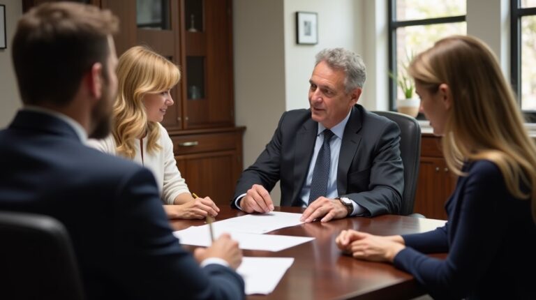 The dedicated trusts staff at The Law Firm of Steven F Bliss Esq focused on Riverside County trust matters meets with clients to manage the trust administration process to sign vital paperwork discussing Can I Include Charitable Donations