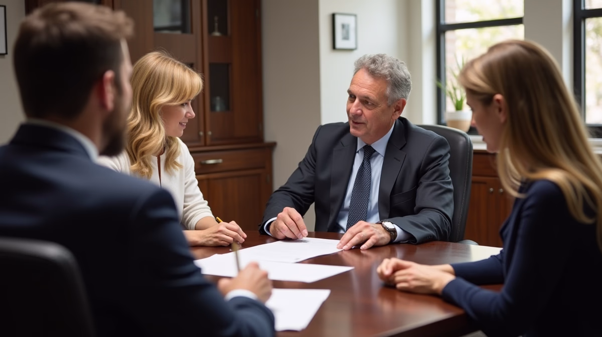 The dedicated trusts staff at The Law Firm of Steven F Bliss Esq focused on Riverside County trust matters meets with clients to manage the trust administration process to sign vital paperwork discussing Can I Include Charitable Donations