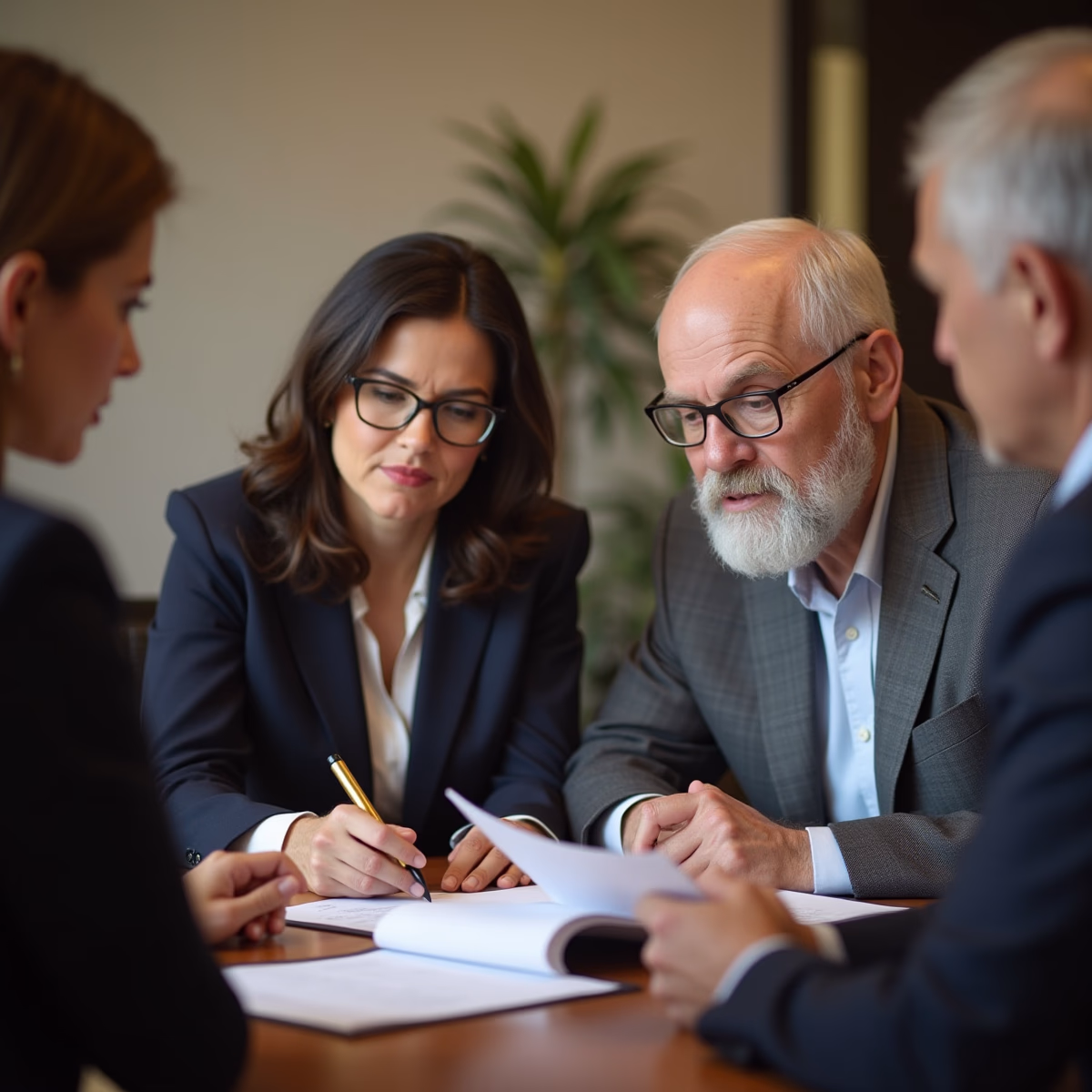 The probate staff working under Managing Partner Steven Farley Bliss focused on Riverside County probate matters is shown meeting with clients in our Southern California office addressing critical legal details discussing Can I Really Fire an Executor