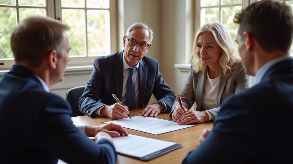 The dedicated trusts staff at The Law Firm of Steven F Bliss Esq focused on Riverside County trust matters meets with clients to manage the trust administration process to sign vital paperwork discussing Can I Remove a Fiduciary for Excessive Fees