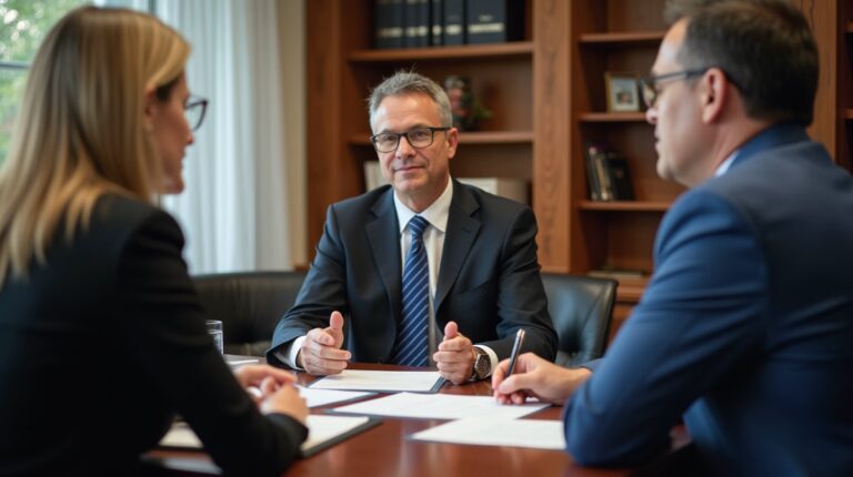 The probate staff working under Managing Partner Steven Farley Bliss focused on Riverside County probate matters is shown meeting with clients in our Southern California office addressing critical legal details discussing Can I Represent Myself in Court