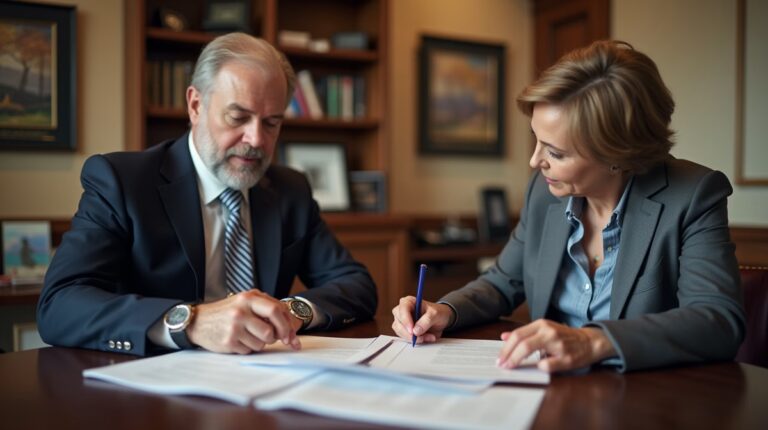 The probate staff working under Managing Partner Steven Farley Bliss focused on Riverside County probate matters is shown meeting with clients in our Southern California office addressing critical legal details discussing Can Parents Disinherit a Child in California