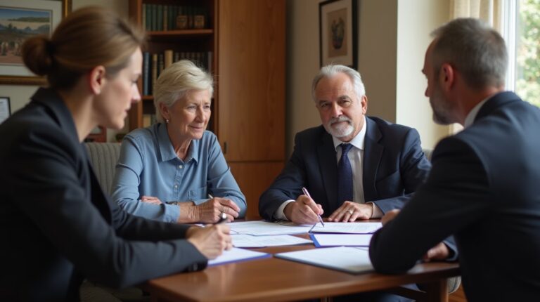 The dedicated trusts staff at The Law Firm of Steven F Bliss Esq focused on Riverside County trust matters meets with clients to manage the trust administration process to sign vital paperwork discussing Can Trust Disputes Be Settled via Arbitration