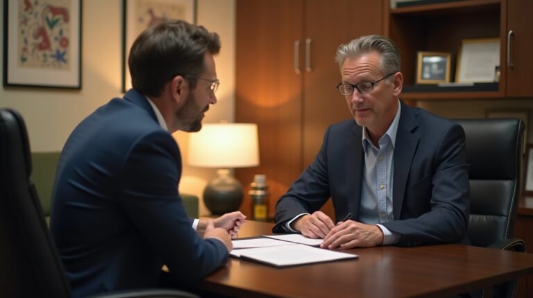 The dedicated trusts staff at The Law Firm of Steven F Bliss Esq focused on Riverside County trust matters meets with clients to manage the trust administration process to sign vital paperwork discussing Can a Court Replace a Trust Protector