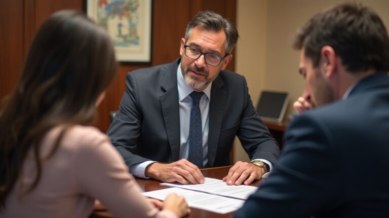 The probate staff working under Managing Partner Steven Farley Bliss focused on Riverside County probate matters is shown meeting with clients in our Southern California office addressing critical legal details discussing Can a Felon Be an Executor