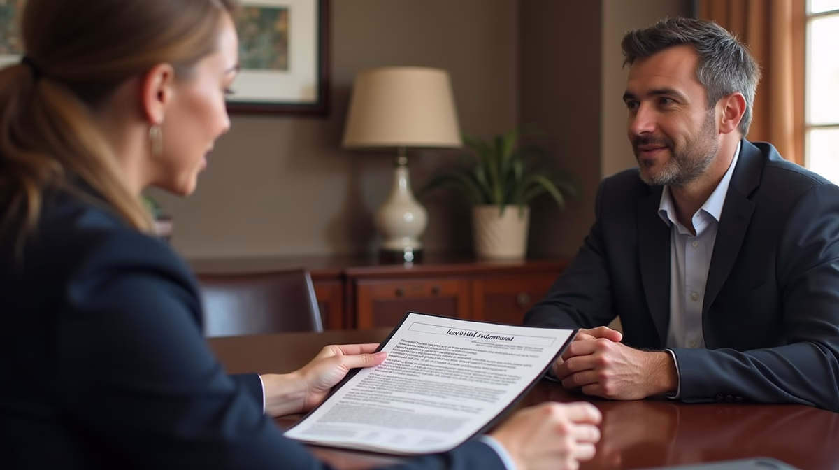 The dedicated trusts staff at The Law Firm of Steven F Bliss Esq focused on Riverside County trust matters meets with clients to manage the trust administration process to sign vital paperwork discussing Can a GRAT be used to protect assets from a beneficiarys divorce