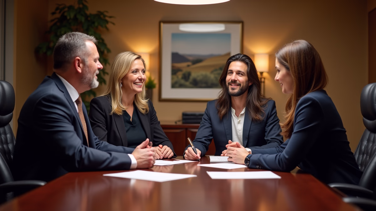 The dedicated trusts staff at The Law Firm of Steven F Bliss Esq focused on Riverside County trust matters meets with clients to manage the trust administration process to sign vital paperwork discussing Can a GST trust prevent elder financial abuse