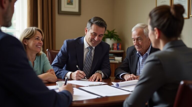 The probate staff working with Managing Partner Steven Farley Bliss helping Riverside County families from our San Diego office consults with appointed administrators in our San Diego office handling critical legal details discussing Can a NonCitizen Inherit a US Estate