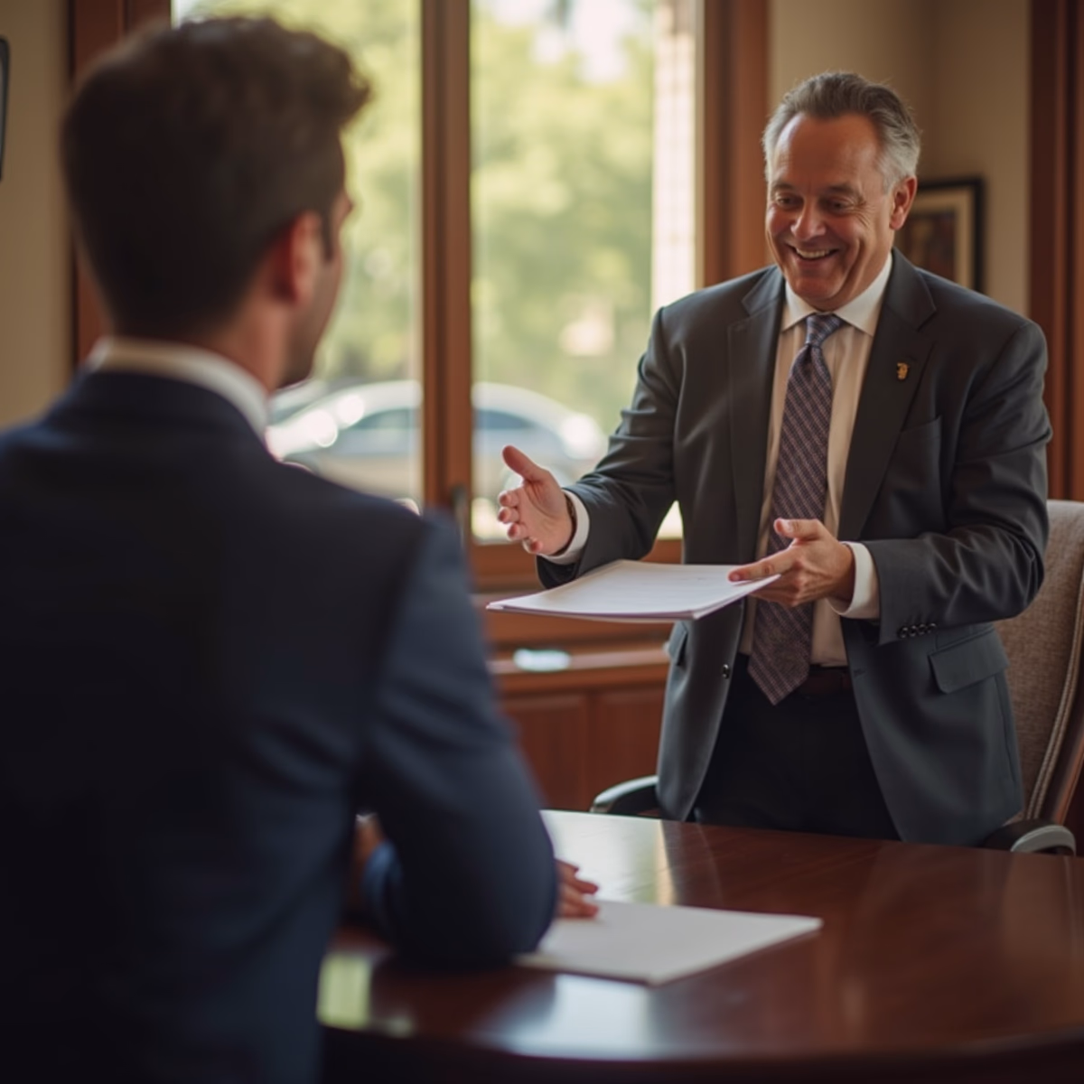 The dedicated trusts staff at The Law Firm of Steven F Bliss Esq focused on Riverside County trust matters meets with clients to manage the trust administration process to sign vital paperwork discussing Can a Trust Be Amended After Its Created