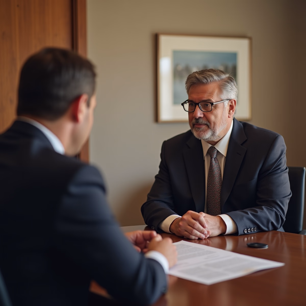 The dedicated trusts staff at The Law Firm of Steven F Bliss Esq focused on Riverside County trust matters meets with clients to manage the trust administration process to sign vital paperwork discussing Can a Trust Really Shield Assets from Creditors