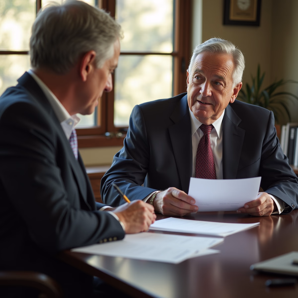 The dedicated trusts staff at The Law Firm of Steven F Bliss Esq focused on Riverside County trust matters meets with clients to manage the trust administration process to sign vital paperwork discussing Can a Will Contest Wipe Out an ILIT