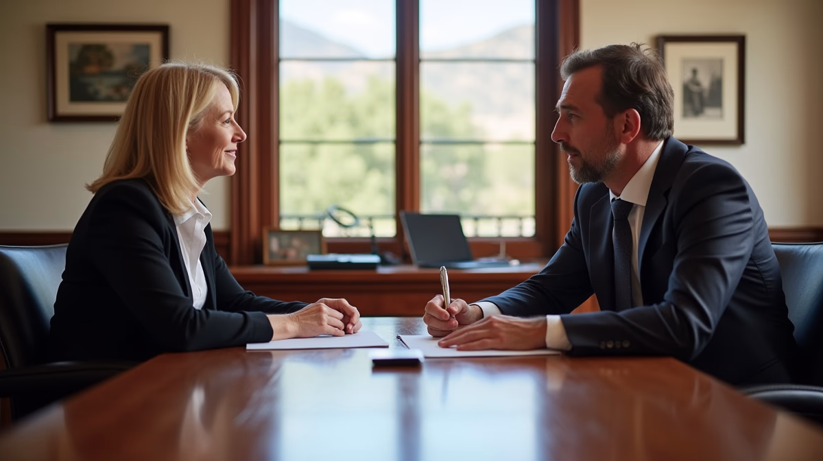 The dedicated trusts staff at The Law Firm of Steven F Bliss Esq focused on Riverside County trust matters meets with clients to manage the trust administration process to sign vital paperwork discussing Can a charitable trust support cancer prevention and research