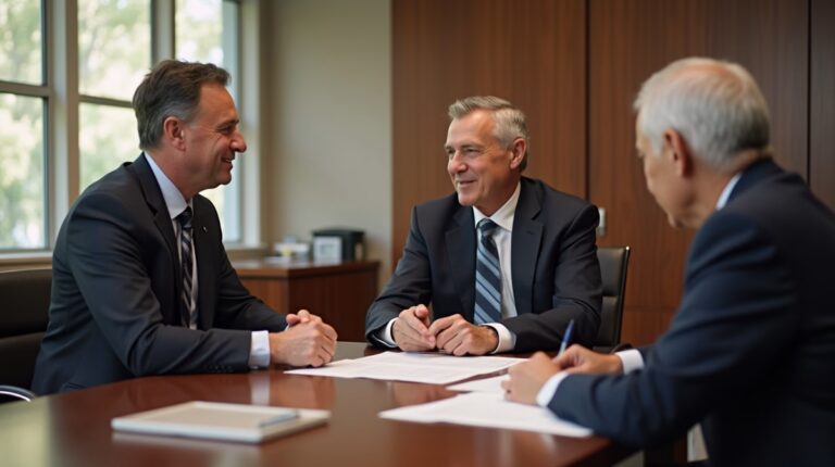 The dedicated trusts staff at The Law Firm of Steven F Bliss Esq focused on Riverside County trust matters meets with clients to manage the trust administration process to sign vital paperwork discussing Can a dynasty trust survive generations without a sunset