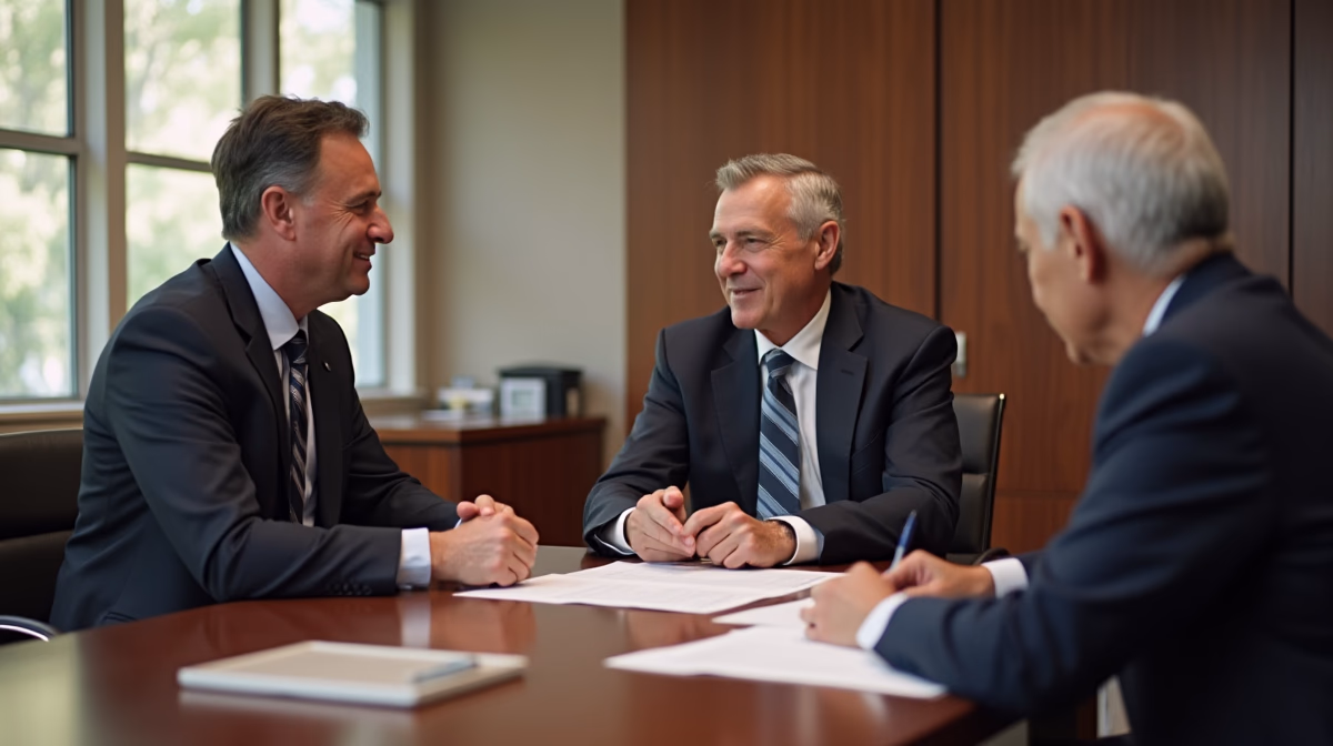 The dedicated trusts staff at The Law Firm of Steven F Bliss Esq focused on Riverside County trust matters meets with clients to manage the trust administration process to sign vital paperwork discussing Can a dynasty trust survive generations without a sunset