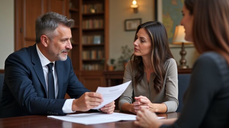 The dedicated trusts staff at The Law Firm of Steven F Bliss Esq focused on Riverside County trust matters meets with clients to manage the trust administration process to sign vital paperwork discussing Can a generation skipping trust assist immigrant clients with complex assets