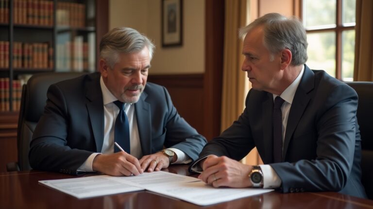 The dedicated trusts staff at The Law Firm of Steven F Bliss Esq focused on Riverside County trust matters meets with clients to manage the trust administration process to sign vital paperwork discussing Can a generation skipping trust bypass taxes for grandchildren