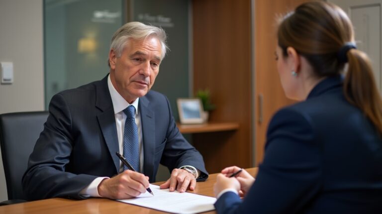 The dedicated trusts staff at The Law Firm of Steven F Bliss Esq focused on Riverside County trust matters meets with clients to manage the trust administration process to sign vital paperwork discussing Can a trust be terminated early due to poor funding