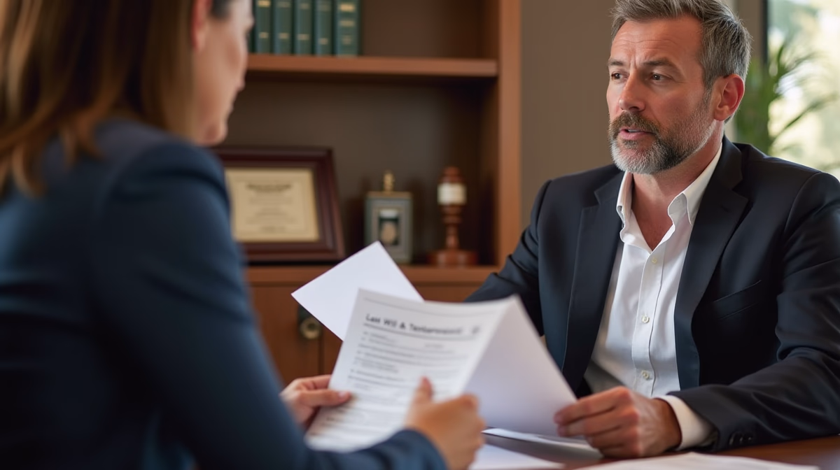 The dedicated trusts staff at The Law Firm of Steven F Bliss Esq focused on Riverside County trust matters meets with clients to manage the trust administration process to sign vital paperwork discussing Can a trust hold personal property like jewelry or artwork