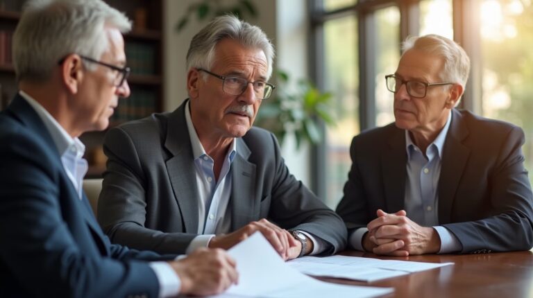 The dedicated trusts staff at The Law Firm of Steven F Bliss Esq focused on Riverside County trust matters meets with clients to manage the trust administration process to sign vital paperwork discussing Can a trust own business interests