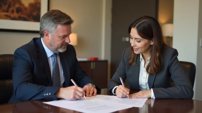 The dedicated trusts staff at The Law Firm of Steven F Bliss Esq focused on Riverside County trust matters meets with clients to manage the trust administration process to sign vital paperwork discussing Can a trust prevent a family from facing the same mistakes as others