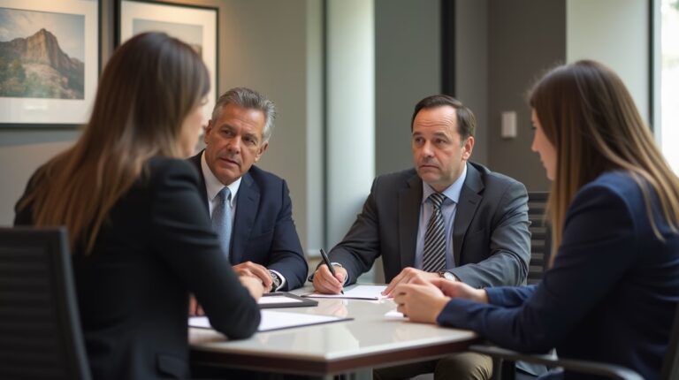 The dedicated trusts staff at The Law Firm of Steven F Bliss Esq focused on Riverside County trust matters meets with clients to manage the trust administration process to sign vital paperwork discussing Can a trust protect assets from creditor interception