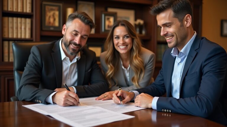 The dedicated trusts staff at The Law Firm of Steven F Bliss Esq focused on Riverside County trust matters meets with clients to manage the trust administration process to sign vital paperwork discussing Can a trust provide security and peace of mind through precise funding