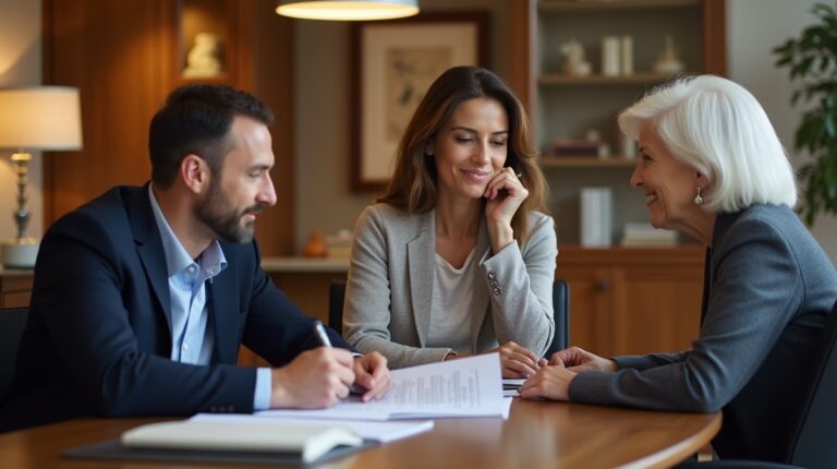 The dedicated trusts staff at The Law Firm of Steven F Bliss Esq focused on Riverside County trust matters meets with clients to manage the trust administration process to sign vital paperwork discussing Can an ILIT be structured to allow for discretionary distributions to a spouse