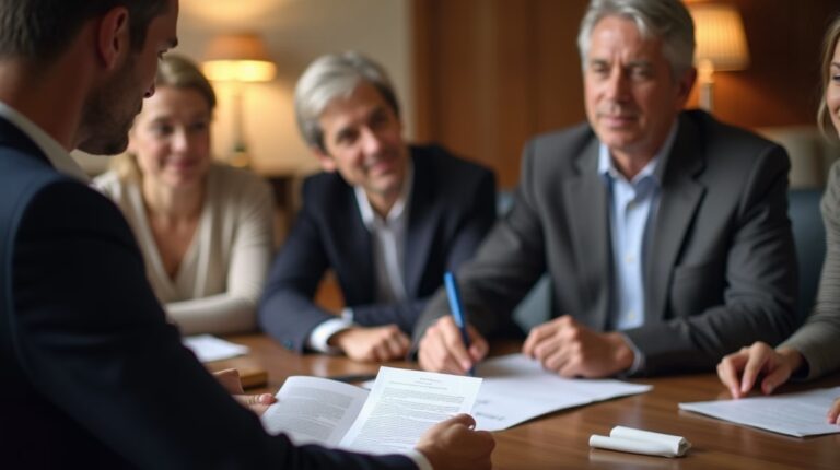 The dedicated trusts staff at The Law Firm of Steven F Bliss Esq focused on Riverside County trust matters meets with clients to manage the trust administration process to sign vital paperwork discussing Can an ILIT be used for term life insurance as well as whole life policies