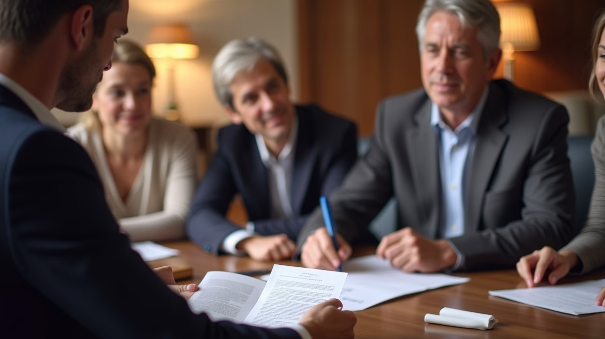 The dedicated trusts staff at The Law Firm of Steven F Bliss Esq focused on Riverside County trust matters meets with clients to manage the trust administration process to sign vital paperwork discussing Can an ILIT be used for term life insurance as well as whole life policies