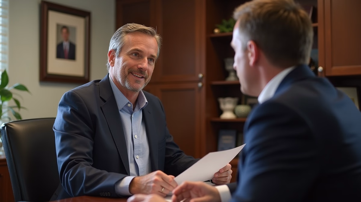 The dedicated trusts staff at The Law Firm of Steven F Bliss Esq focused on Riverside County trust matters meets with clients to manage the trust administration process to sign vital paperwork discussing Can an ILIT be used to pay for a grantors final medical expenses before death