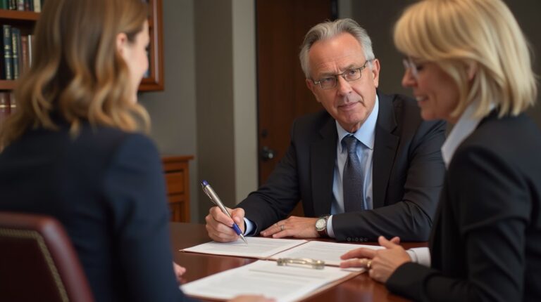 The dedicated trusts staff at The Law Firm of Steven F Bliss Esq focused on Riverside County trust matters meets with clients to manage the trust administration process to sign vital paperwork discussing Can an ILIT be used to pay for estate administration costs