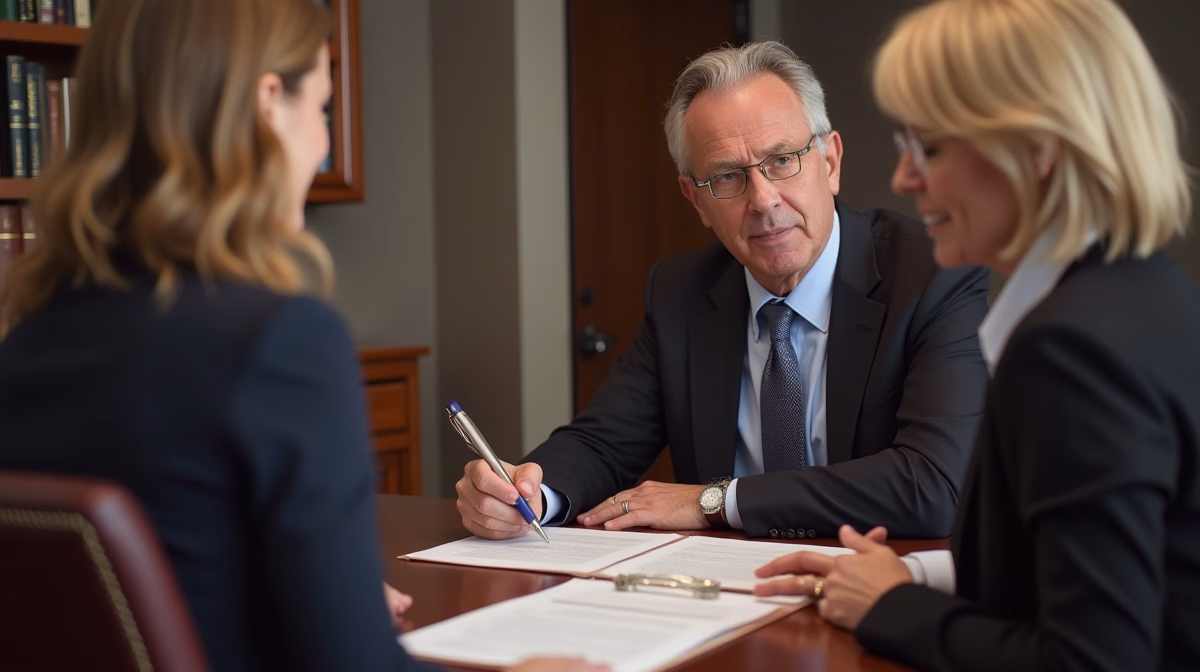 The dedicated trusts staff at The Law Firm of Steven F Bliss Esq focused on Riverside County trust matters meets with clients to manage the trust administration process to sign vital paperwork discussing Can an ILIT be used to pay for estate administration costs