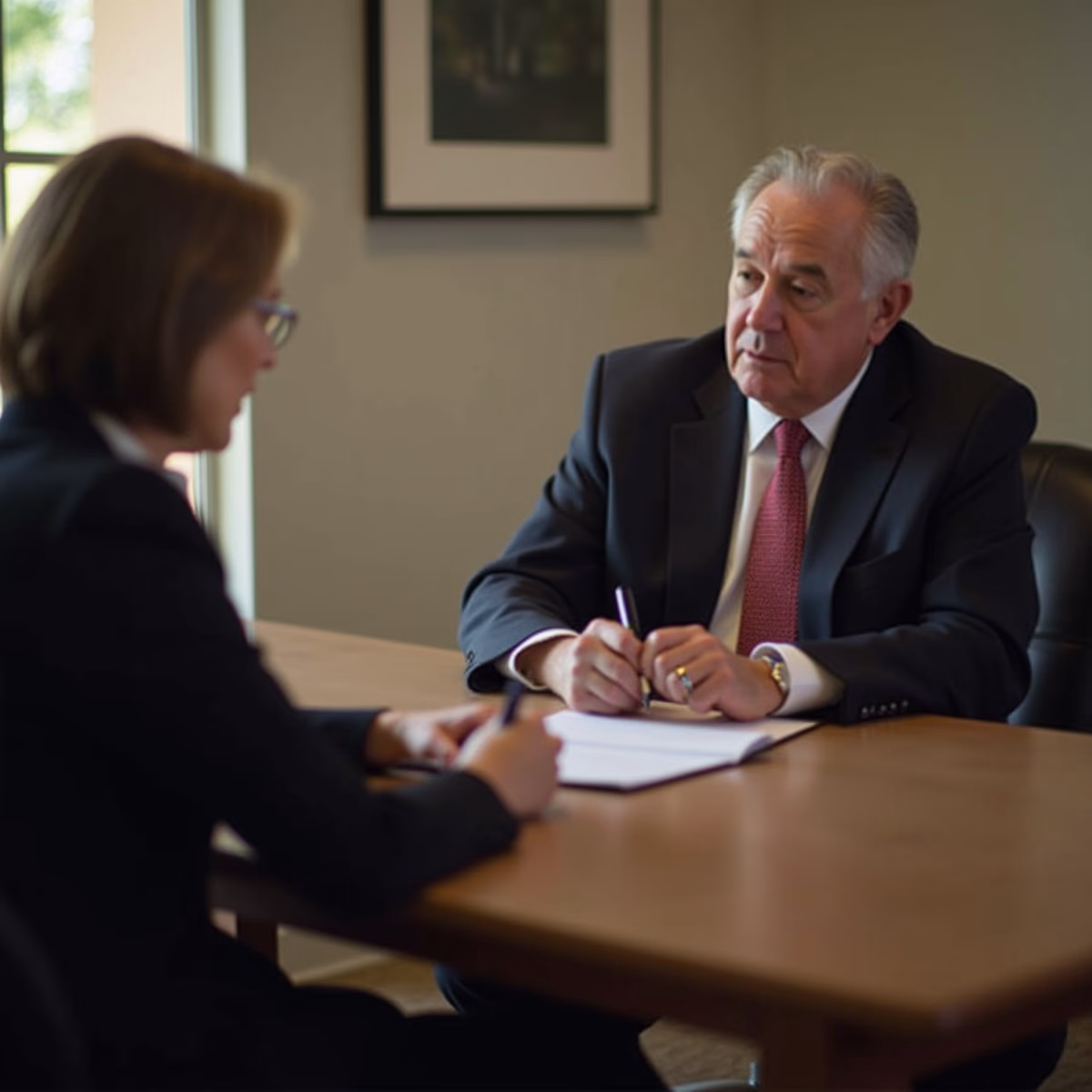 The dedicated trusts staff at The Law Firm of Steven F Bliss Esq focused on Riverside County trust matters meets with clients to manage the trust administration process to sign vital paperwork discussing Can an Irrevocable Trust Created in One State Be Valid in Another