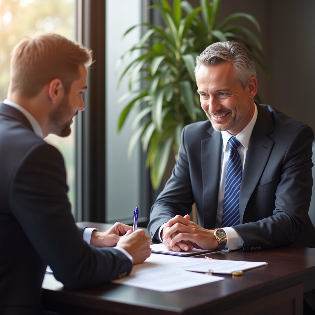 The dedicated trusts staff at The Law Firm of Steven F Bliss Esq focused on Riverside County trust matters meets with clients to manage the trust administration process to sign vital paperwork discussing Can an Irrevocable Trust Shield Assets from Environmental Claims