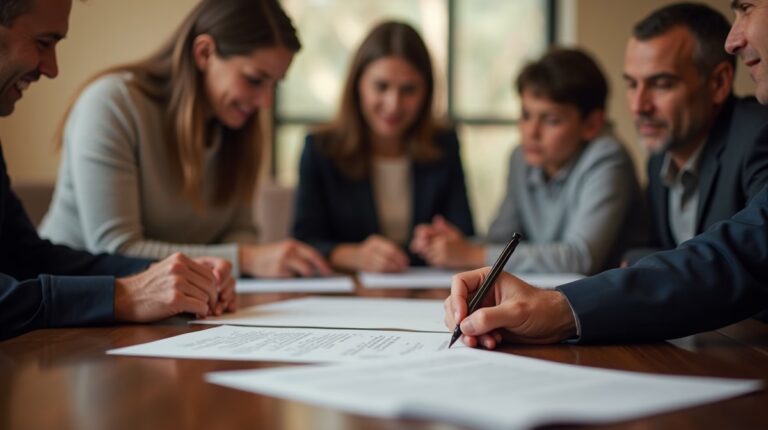 The dedicated trusts staff at The Law Firm of Steven F Bliss Esq focused on Riverside County trust matters meets with clients to manage the trust administration process to sign vital paperwork discussing Can an irrevocable trust be used to fund a life insurance policy for a beneficiary